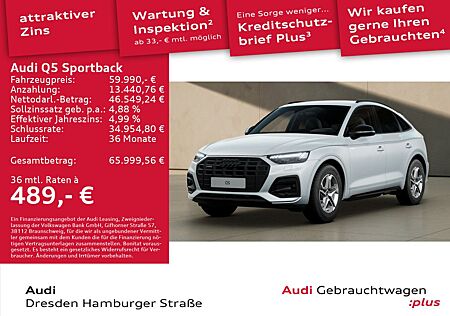 Audi Q5 Sportback advanced 40 TDI quattro 150(204) kW