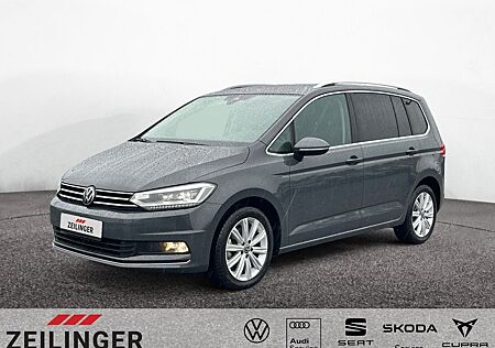 VW Touran Volkswagen Highline TDI DSG|7-SITZE|AHK|eHECK|NAVI|