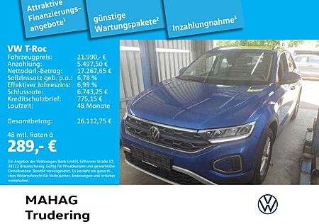 VW T-Roc Volkswagen 1.5 TSI LIFE Navi LED Alu16Chester DSG