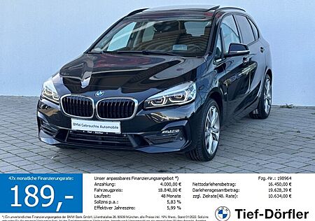 BMW 2er 220d Active Tourer xDr Sport Line AHK/NAVI+/HUD