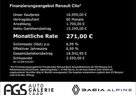 Renault Clio V Intens 1.3 TCe 140 EU6d Navi Digitales Co