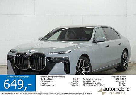 BMW i7 eDr.50 M Sport Fond Entertainment Massage ACC