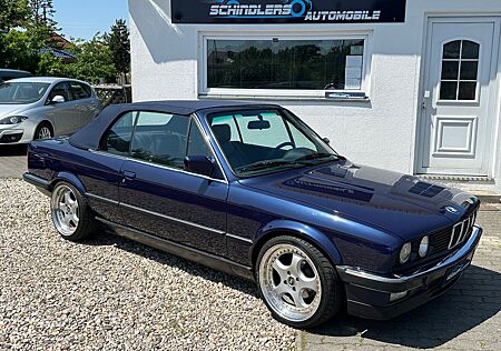 BMW 320i E30 Cabr. Leder Vollrestauriert Top Zustand
