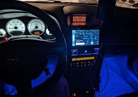 Opel Astra G Bertone Cabrio mit Android Auto