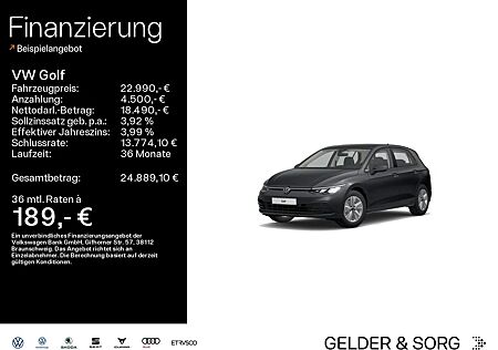 VW Golf Volkswagen Life 2.0 TDI LED*AHK*ACC*CarPlay*Digital