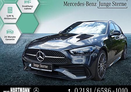 Mercedes-Benz C 300 d T AMG PREMIUM+PANO+NIGHT+MBUX+360°-KAM+D