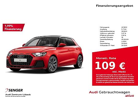 Audi A1 Sportback 25 TFSI S tronic Virtual ACC Sitzh.