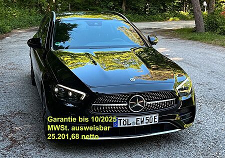 Mercedes-Benz E 300 E 300de, AHK, Pano, M-Bux, Multibeam, Gar., MWSt