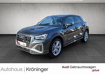 Audi Q2 30 TFSI S line AHK Matrix Navi Stand Rück