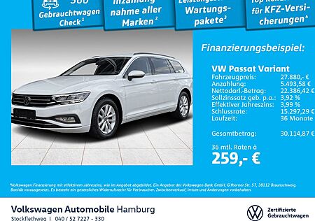 VW Passat Variant Volkswagen 2.0 TDI Business DSG Navi Kamera