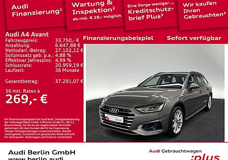 Audi A4 Avant Advanced 40 TDI S tr. LED RFK NAVI