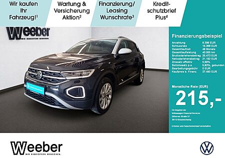 VW T-Roc Volkswagen Style ACC LED NAVI KAMERA PDC SHZ VIRTUAL