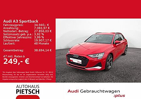 Audi A3 Sportback 35 TFSI advanced S line ACC AHK LED