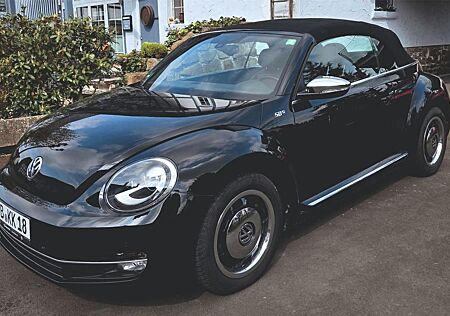 VW Beetle Volkswagen 1.6 TDI 50's Cabriolet - wenig km - Leder
