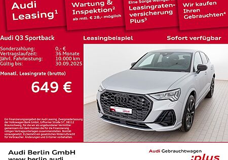Audi Q3 Sportback S line 40 TFSI quattro S tronic
