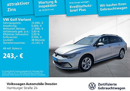 VW Golf Volkswagen VIII Variant Life 1.0 TSI LED NAVI KAMERA