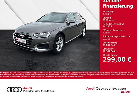 Audi A4 Avant 40 TDI S-tronic advanced AHK Assistenzp