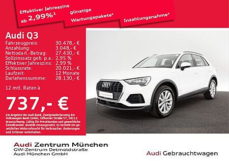Audi Q3 45 TFSI e S tronic AHK/Navi+/Kamera