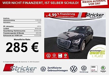 Audi Q2 35 1.5TFSI DSG 285,-ohne Anzahlung Kamera Sit