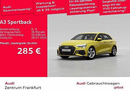 Audi A3 Sportback 35 TFSI S tronic S line Matrix-LED