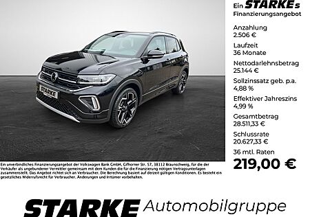 VW T-Cross Volkswagen 1.0 TSI DSG R-Line Navi LED Kamera PDC