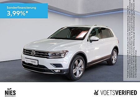 VW Tiguan Volkswagen Highline 2.0 TDI DSG RearView+AHK+HuD+PAN