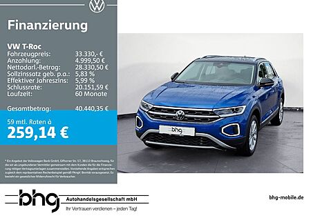 VW T-Roc Volkswagen 1.5 TSI OPF Style IQ.Drive ACC ParkAssist