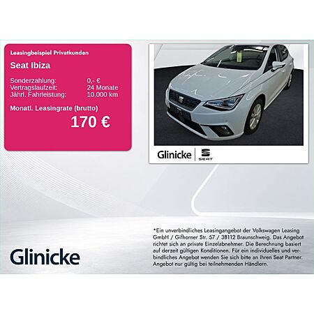 Seat Ibiza leasen