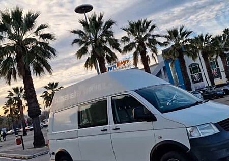 VW T5 Transporter Volkswagen mit Hochdach- Teil camper