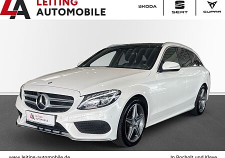 Mercedes-Benz C 220 T-MODELL AMG LINE AHK PANORAMA KAMERA SHZ