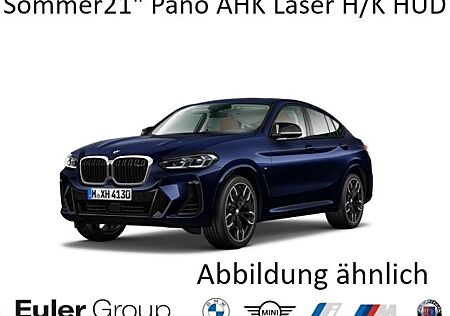 BMW X4 M40 i Sommer21'' Pano AHK Laser H/K HUD Ad-M-