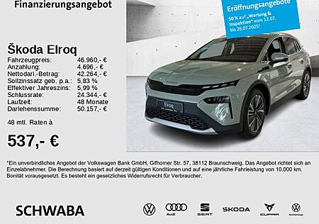 Skoda Elroq 85 *LED*AHK*ACC*360°KAM*NAV*HdUp*SHZ*
