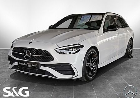 Mercedes-Benz C 200 d T AMG AHK+PANO+TOTWINKEL+DISTRO+360°+18"