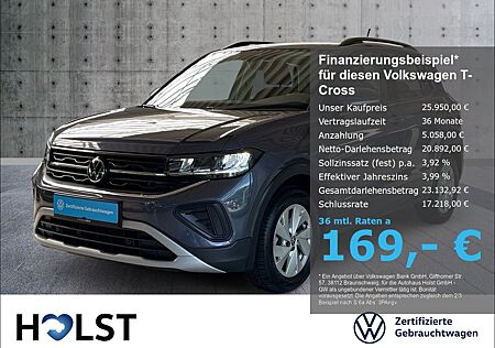 VW T-Cross Volkswagen 1.0TSI Life ACC AHK RüFaKa GJR