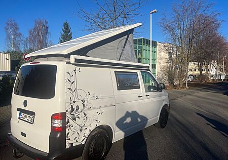 VW T5 Transporter Volkswagen T5.2 Camper 2.0L 1.Hand Scheckheft,TÜV neu