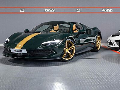 Ferrari 296 GTS Verde Britith Racing AFS JBL LIFT CARBON