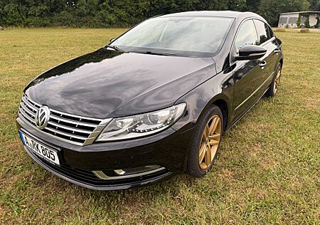 VW CC Volkswagen 2.0 TDI DSG BMT Black 8 fach bereift