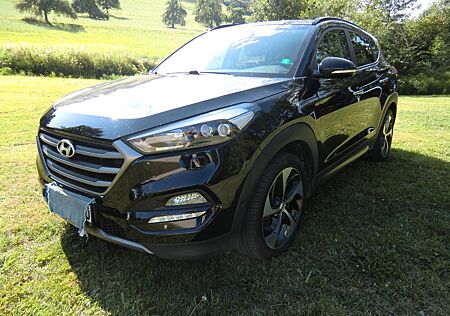 Hyundai Tucson Premium Aut. 1,6l T 4WD DCT 177 PS Leder