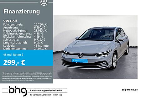 VW Golf Volkswagen 1.0 eTSI OPF DSG Life PanoDach MatrixLED HU