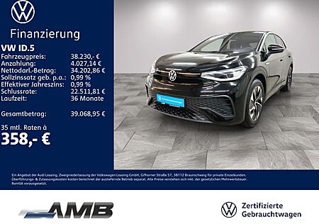 VW ID.5 Volkswagen Pro 77kWh/Matrix/Assistenzpak/Navi/RFKamera