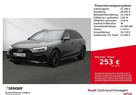 Audi A4 Avant S line 30 TDI MMI LED AHK Optik-Paket