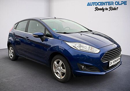 Ford Fiesta Blau** 4/5 Tür -1.Hand -Klima**