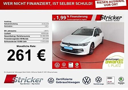 VW Golf Volkswagen Variant GOAL 2.0TDI DSG 261,-ohne Anzahlung