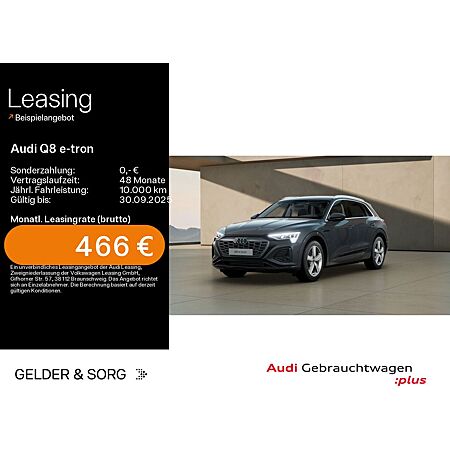 Audi Q8 e-tron leasen