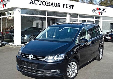 VW Sharan gebraucht kaufen VW Sharan Volkswagen HIGHLINE,7S,LEDER,NAV,AUT,KAM,PANO,1HAND