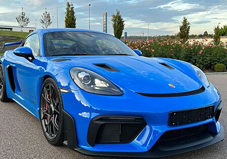 Porsche Cayman GT4 RS Clubsport Sharkblue Neuwagen