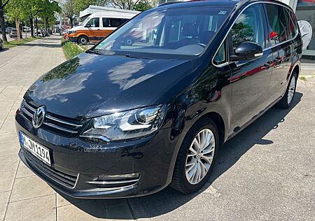 VW Sharan Volkswagen Highline BMT AUTOMATIK LEDER NAVI 7 SITZE