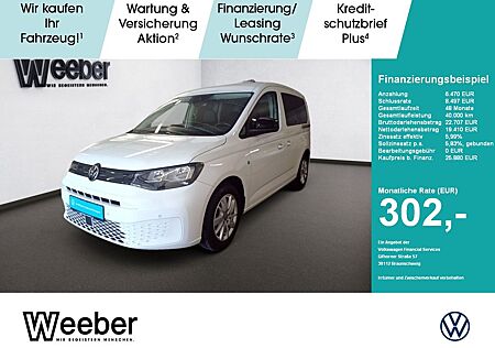 VW Caddy Volkswagen AHK-VORB. PDC APP CLIMAT. DAB TEMPOMAT ALU