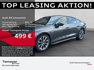 Audi A6 Limousine TFSI Q 2x S LINE BuO MATRIX 360 AHK