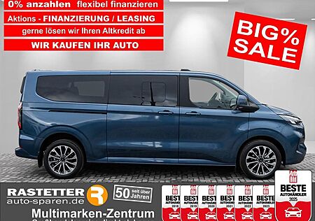 Ford Tourneo Custom L2 Titanium X 8S 5Jahre+Leder+Nav